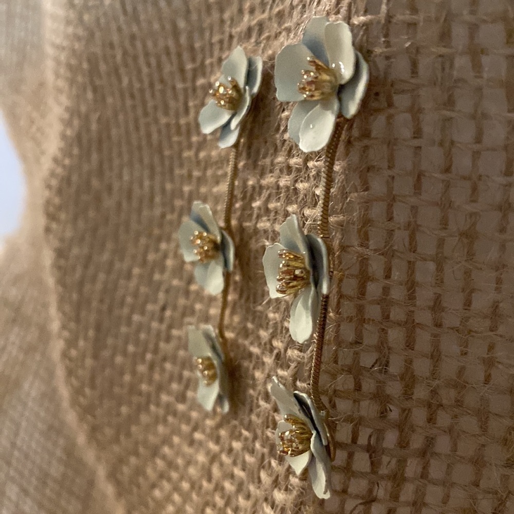 Flower Blossom Earrings - Picture 6 of 12
